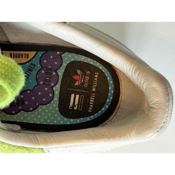 Adidas Green Felt Sneakers Pharrel Williams Size 11 - Picture 6 of 9